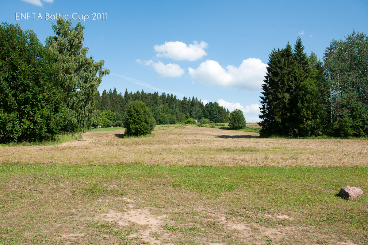 The beautiful landscape of Haanja